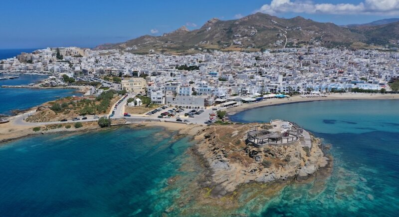 Naxos blue doors