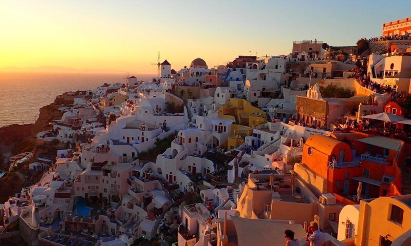 Oia sunset