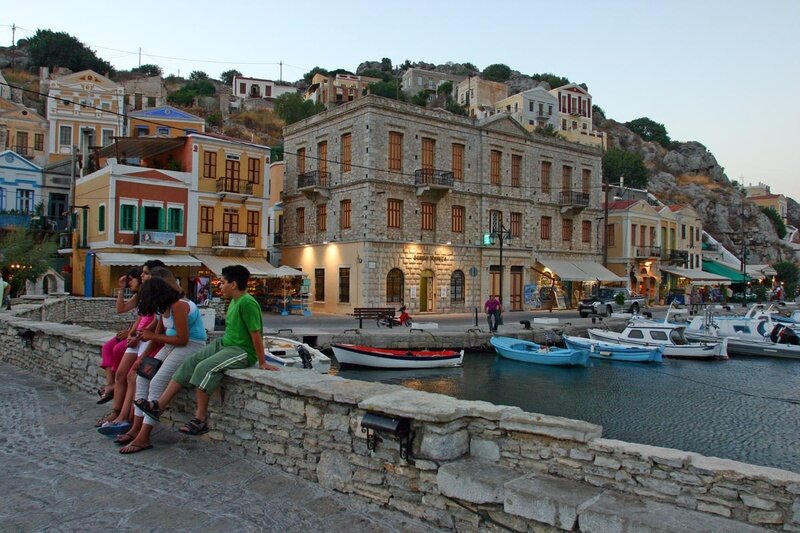 Symi harbour