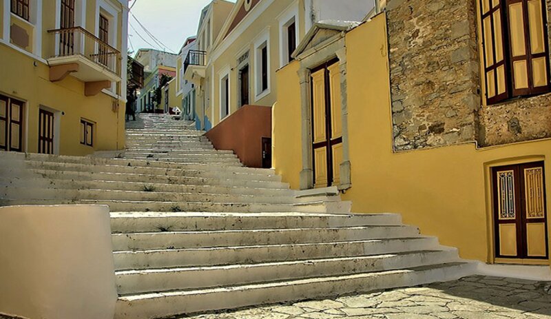 Symi harbour
